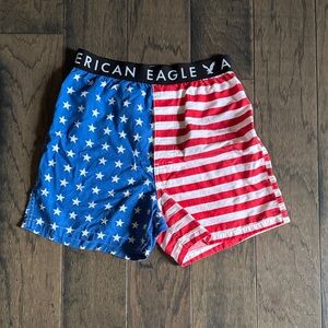 American Eagle Patriotic Print Boxers
